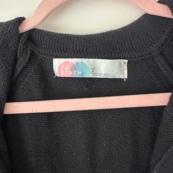 Black Free People Beach Sweat Set - Picture 6 of 6